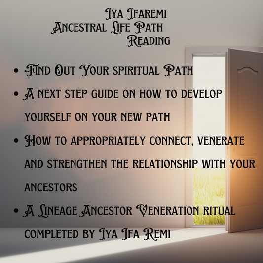 Ancestral Life Path Reading and Ancestral Awakening and Veneration Ritual