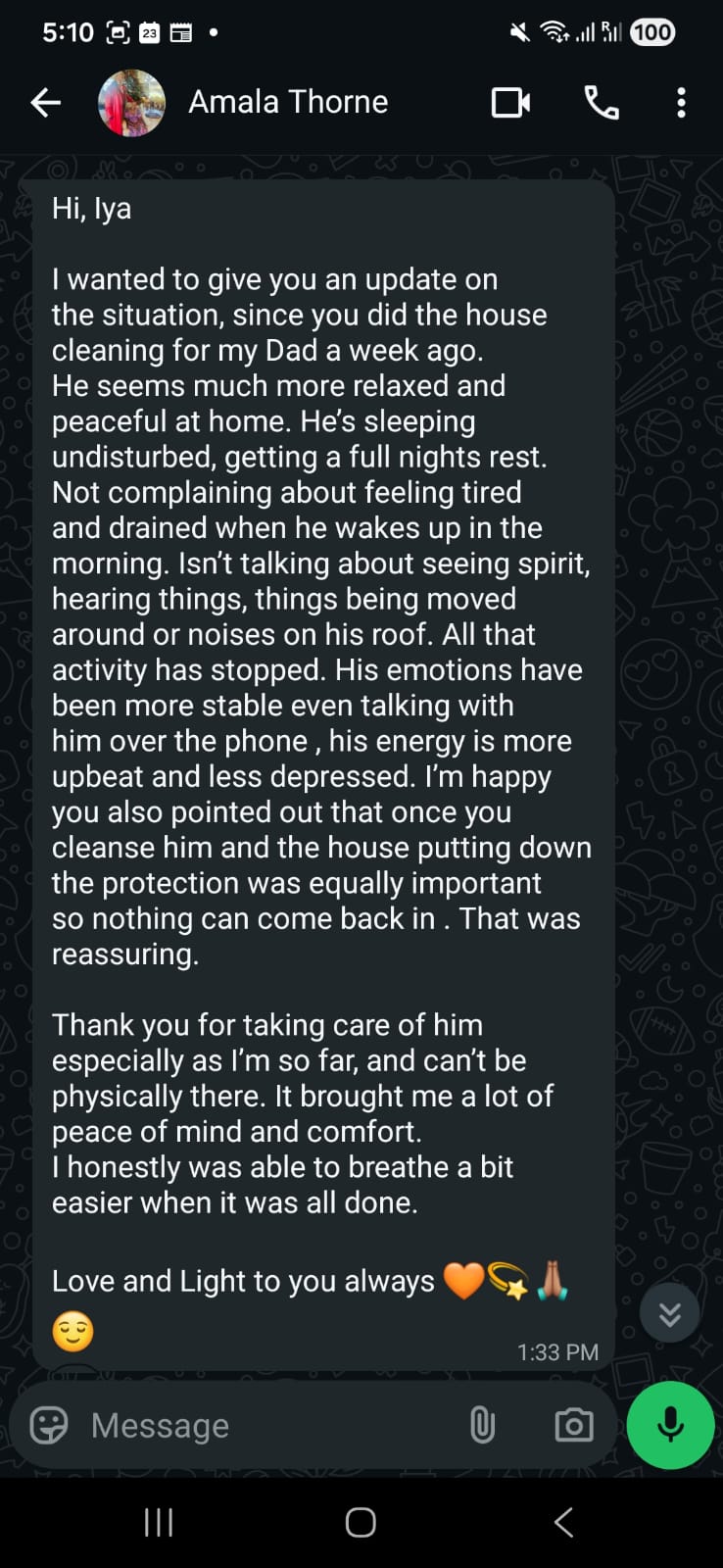 D HotStuff Spiritual House Cleaner