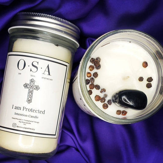 "I am Protected" Intention Candle