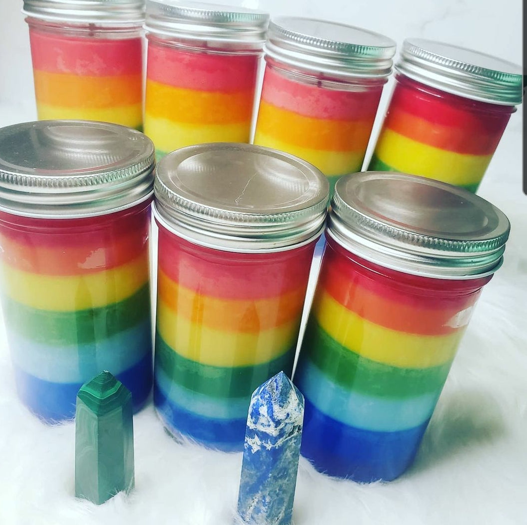 Hidden Crystal Chakra Candle