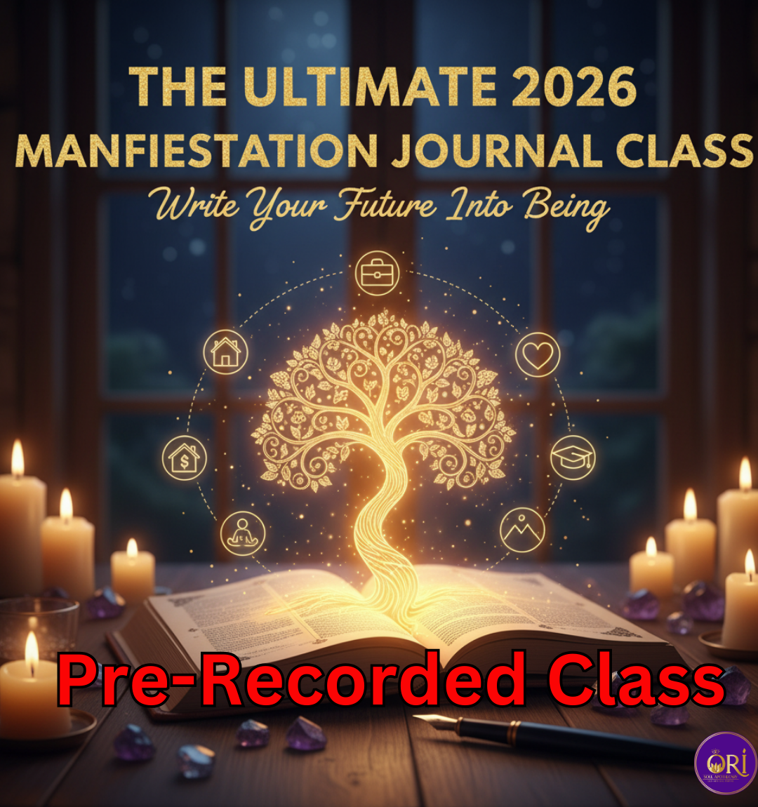 The Ultimate 2026-  Manifestation Journal Class - RECORDED CLASS